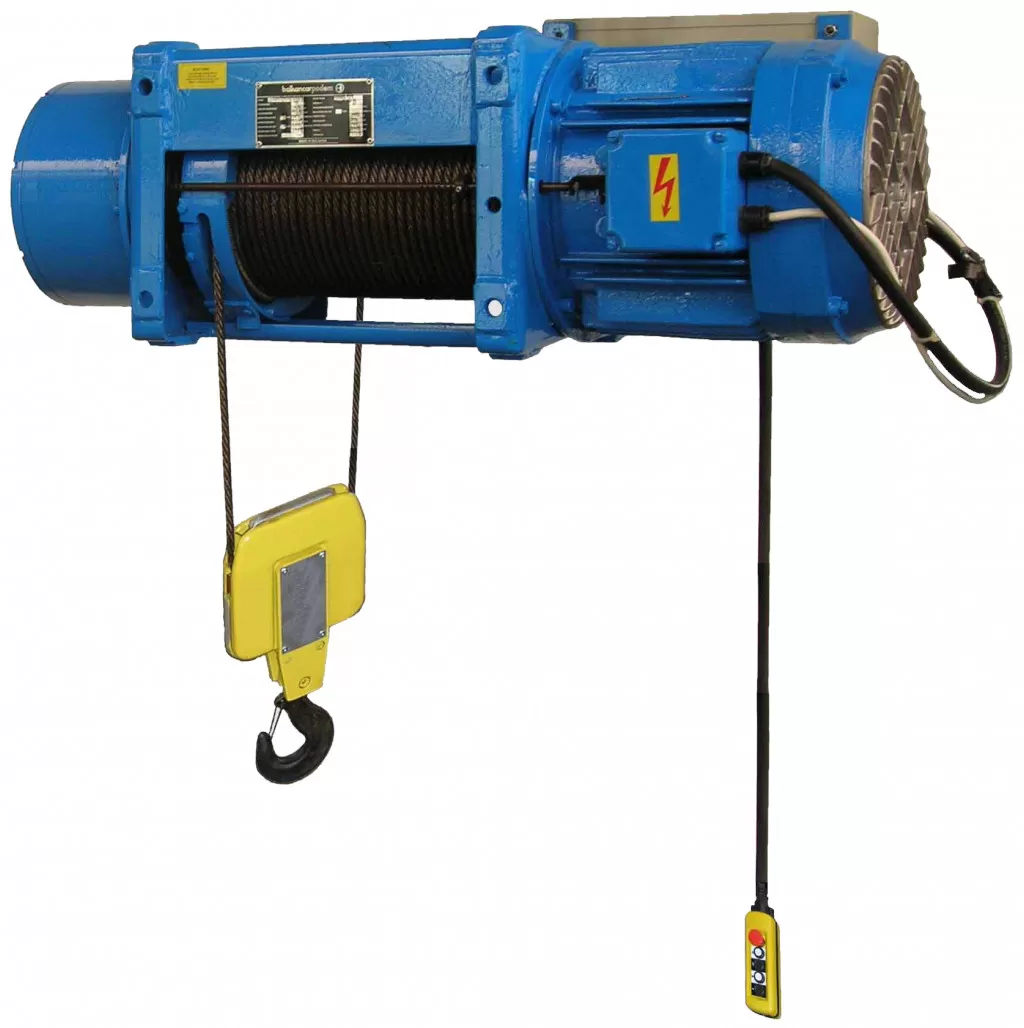 Balkancarpodem Болгария 5 т 12 м MHL6-25 2/1 H12V8 Тельфер электрический канатный стационарный